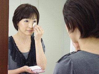 術後のメイク
術後の帰宅